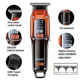 Clippers Trimmers Kemei658 Hair Trimmer for Men Beard Trimer Professional Clipper Electric Razor Cutting Hine Haircut elect