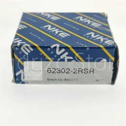 NKEディープグルーブボールベアリング62302-2-2RSR 62302RS = 62302-2RS1 62302DDU 62302LLU 15mm 42mm 17mm