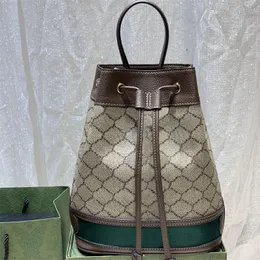 Kadın Ophidia Kova Çantaları Orta Boyut Çantalar Tasarımcı El Strap Omuz Çantaları Klasikler Kadın Yardımcı Fitiller Çizme Alışveriş Çantası