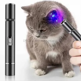 Portable Purple Ficklight Torch 365nm Black Light Pet Money Scorpion Detectors Inspection Mini UV Falllights Blacklight Multifunktion Laser Pointer Pen Light Light