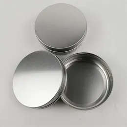 100 ml 100G wielokolorowe okrągłe puszki aluminiowe śrubowe pokrywki metalowe puszki słoiki puste pojemniki z poślizgu 227W