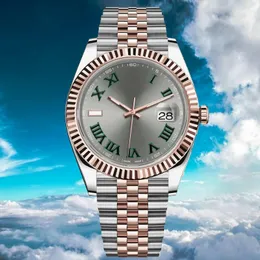 męskie zegarki luksusowe zegarki mechaniczne 28/31 mm 36/41 mm Pasek ze stali nierdzewnej Diamentowy Windwotrood Wodoodporne wzór Montre de lukse zegarki