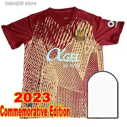 Fans toppar Tees 2023 RCD Mallorca Mens Soccer Jerseys Commemorative Edition 22 23 Sanchez Abdon A. Raillo Valjent Muriqi Baba Grenier Home Football Shirts T230720