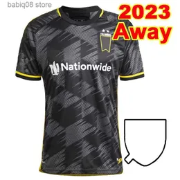 팬 Tops Tees 2023 Columbus Morris Mens 축구 유니폼 Zelarayan Nagbe Cucho Away Black Football Shirt Short Sleeve 성인 유니폼 T230720