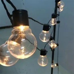 LED String Lights لمبة إضاءة خارجية في الهواء الطلق لون عيد الميلاد ضوء ديكور مصابيح LED داخلي