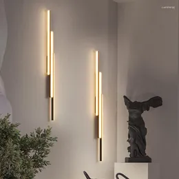 Wandleuchten Nordic Led Lampe Minimalistisches Eisen für Wohnzimmer Nachttisch Korridor Dekor Beleuchtung Moderne Home Kitchen Fixtures
