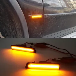 1 زوج LED Dynamic Turn Signal Side Side Marker Fender Sequential LAMP Blinker لـ BMW E36 M3 FaceLift 1997-1999 X5 E53 1999-2006267Y