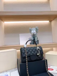 Big Mini CF Bag 5A Kvinnor Designer Väskor axelväskor Luxury Fashion Caviar Leather Messenger Chain Bags Handväska Totes Bag Wallet