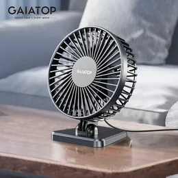 Inne domowe ogród Gaiatop Mini USB Fan Fan Portable Office Ciche Cooling Fani Trzy prędkość Regulacja Odpowiednia dla 230721