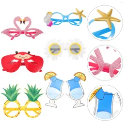 Sunglasses Party Supplies Hawaiian Decorations Plastic Eyeglasses Po Props Novelty