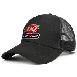 Dairy Queen Grand Opening mens and womens adjustable trucker meshcap fitted vintage custom original baseballhats Logo DQ ice cream258W