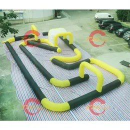 inflatable race track inflatable go karts race track inflatable bumper cars racing track212k