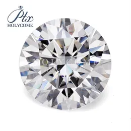 1ct 6 5mm DEF corte redondo branco cor de alta qualidade desenvolvido em laboratório moissanite solto diamante bruto para fabricação de joias 210g