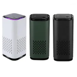 Portable Air Purifier USB Negative Ion Generator Air Freshener Car Bedroom Allergies Pets Smoke Pollen Cleaner11955