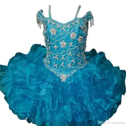 Baby Girls Pageant Cupcake Dresses Infant مناسبة خاصة مناسبة صغيرة