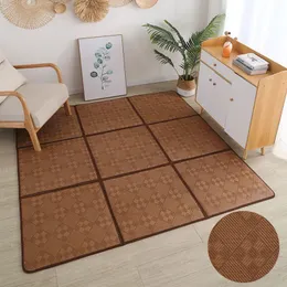 Mattfoldning Mattmadrassen tjock japansk Tatami Rattan Sleeping Pad Summer Student Child Kindergarten NAP Golv Bedroom 230720