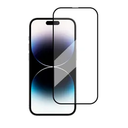 Protetor de tela de cobertura completa para iPhone 14 13 12 11 X 9H Vidro temperado para Samsung A14 A34 A54 A04s A03S A02s S23 S22 2.5D 0.3mm