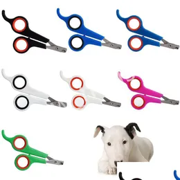 Dog Grooming Pet Nail Scissors Household Small Cats Trimmer Animal Cutter Drop Delivery Home Garden Supplies Dhu3E