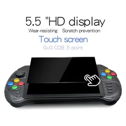 Powkiddy X15 Andriod Handheld Game Console Nostalgic host 5 5 INCH 1280 720 Screen quad core 2G RAM 32G ROM Video Player2082