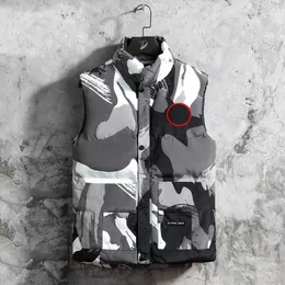 London Designer Vest Trapstar Jacket Mens Vest Freestyle Real Feather Down Winter Fashion Vest White Grey Brown Rätt version Vest Jacket 19 Color Stand Collar