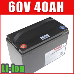 60V Lithium Ion Battery 1000W 2000W 3000W Electric Bike Scooter Motorcycle  Li Ion Battery Pack IP68 Waterproof Case From Liuzedonguuuu, $765.5