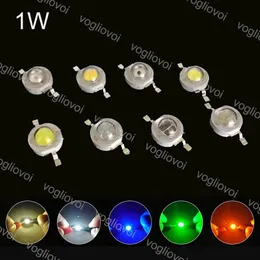 Light Beads High Power 1W Diodes LEDs Chip Warm White UV Multicolor Lighting Accessories For LED Spotlight Downlight Bulb Grow EUB2965