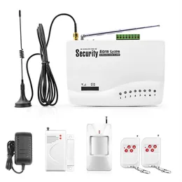 Dual Antenna GSM Wireless Home Motion infrared detection Security Burglar Alarm System Auto Dialer SMS SIM Call Built-in battery247H