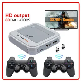 Super Console X Pro Nostalgic Host HD 4K HDTV wyjście 64G 128G Mini Console Portable Arcade Kids Retro Game Emulator Can Can S231o