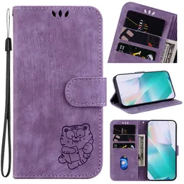 Custodie a portafoglio in pelle TPU per Sony XPERIA 1 10 V 2023 One Plus 11 Nord 2T CE 2 Lite 10R N20 Google Pixel 8 Pro 7 7A 6 6A Impronta Supporto per slot per carte di credito Stand Flip Cover Pouch