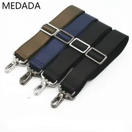 Bag Parts Accessories MEDADA 3.8CM Wide Men And Women Shoulder Strap For Handbag Adjustablemale Computer Briefcase Laptop Bag Straps 230721