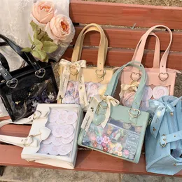 Borse da sera Borsa per donna PU Stampa coccodrillo Borse Messenger Stile giapponese Itabag JK Dolce spalla 18-25 anni Ragazze