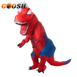 Andra Toys Dinosaur Uppblåsbara kostym Cosplay Anime Suit män Rolig klänning Vuxen Fancy Halloween Christmas Masquerade Party 230720
