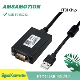 FTDI Typ USB-RS232 Converter USB 2 0 till serie RS-232 DB9 9PIN Adapterkonverterkablar IM1-U102 med magnet Ring Protection342o