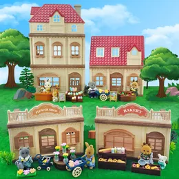 Araçlar Atölye 1 12 Minyatür Mobilya Ormanı Ailesi Ev Mutfak Oyuncak Mini Dollhouse Aksesuarları Simülasyon Odası Set Kız Oyun Ev Oyuncakları Hediye 230720