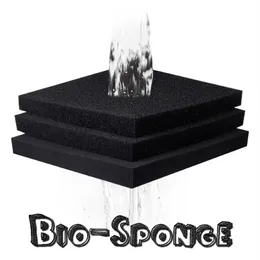 100 100 5cm Haile Aquatic Bio Sponge Filter Media Pad Cut-to-fit Foam for Aquarium Fish Tank Koi Pond Aquatic Porosity Y200922222m