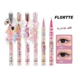 Lidschatten-Liner-Kombination FLORTTE MIKKO Co Branded Color Waterproof Eyeliner Pen Liquid 10 Farben 0 5 ml Beauty Cosmetic 230720