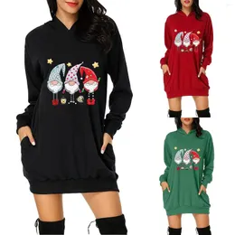 Kvinnors hoodies Faceless Doll Valentine's Day Sweatshirt Dress Harajuku Women Crop Top Punk Style överdimensionerad för Girls Poleron