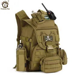 Outdoor Bags 40L Large Capacity Man Army Tactics Backpacks Military Assault Bags 900D Waterproof Molle Travel Bag Mochila Tactica 230720