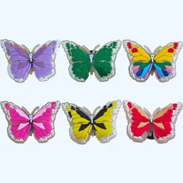 Shoe Parts Accessories Charms For Clog Decoration Funny Glow In The Dark Butterfly Diy Shoes Pins Kids Boys Girls Teens Men Women An Otmgl