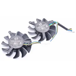 Zupełnie nowy oryginalny HA5010H12SF-Z DC12V 0 13A MSI RX460 RX550 RX560 2GB 4GT LP OC Card Fan2441