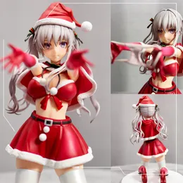 Anime Mangá 18CM Alphamax Skytube Hiiragi Yukibana Postura Ajoelhada Anime PVC Figura de Ação Coleção para Adultos Modelo Hentai 18+ presentes de boneca