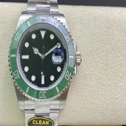 Czyste fabryczne męskie zegarek Super Quality 41 mm zielona ramka ceramiczna zupełnie nowe zegarki 904L Stal Cal 3235 Mocowanie mechaniczne automatycznie302i