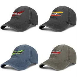 Stylish Can-Am Logo Unisex Denim Baseball Cap Golf Classic Hats Team Can-Am Can-Am Team Motorcycles312W