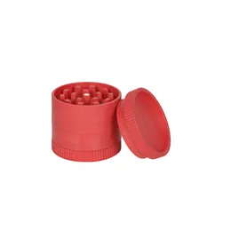 HONEYPUFF 40MM 4 Camadas de Plástico Degradável Tabaco Moedor de Ervas de Tabaco Triturador de Especiarias Para Cachimbo Muller Manual Moedores de Pimenta Triturador de Especiarias