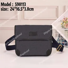 new493930 canvas waist bags Fashion Men Woman waist bags Genuine belt bag Leather Packsmen Organizer Travel Necessity Unisex chest332d