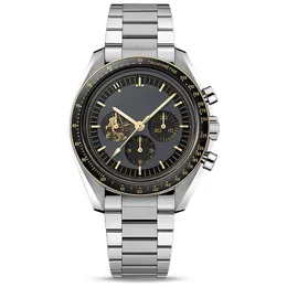 Topp märkes schweiziska klockor för män Apollo 11 50 -årsjubileum DEISGNER Watch Quartz Movement All Dial Work Moonshine Dial Speed ​​Montr230i