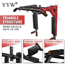 Messenen Innenhorizontaler Stab multifunktionales Pull -Up -Gerät Stahl Rohrwandkinn -Stange einzelne und parallele Stange