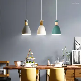 Hängslampor nordiska ledande ljuskronan modern minimalistisk matsal sovrum hem dekoration inomhus belysning lampa levande rroom