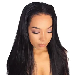 2018 Nya mode Mono Lace Hair Toupee Thin Skin Natural Hair Topper Långt hårstycke Topp Kvinnlig peruk Raka hårbyte2817