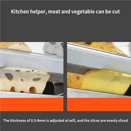 Schraubendreher Fleisch Slicer Hine Universal Shop Verarbeitung Werkzeuge Lebensmittel Schneiden Werkzeug Küche Gadget Hand Werkzeuge Gemüse Gerät